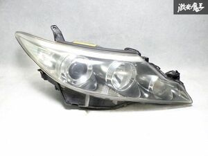 点灯OK！トヨタ 純正 ACR50 50系 エスティマ 中期 AFS無し HID ヘッドランプ ヘッドライト 右 右側 運転席 KOITO 28-217