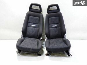 ＊即納 スズキ 純正 RECARO レカロ HN22S Keiワークス フロント シート 運転席 助手席 左右 セット ブラック JB23ジムニー 85101-84H00-AHB