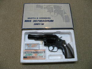  KOKUSAI ★ S/W M-13 357 Magnum 4inch ABS樹脂製 木製グリップ装着