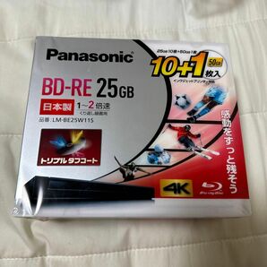 Panasonic BD-RE 25GB 11枚 破れアリ Panasonic