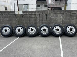 195/85R16 114/112N デュラビス DURAVIS R205 ブリヂストン　6本セット【大阪：直接引取・配送のみ】