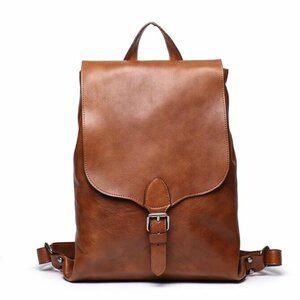  multifunction rucksack men's cow leather square PC storage A4 leather high capacity rucksack backpack business rucksack popular commuting travel 