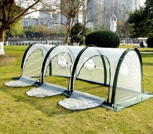  new goods movement type tunnel plastic greenhouse .. house greenhouse green house garden house interval .1m× depth 3m× height 1m glass fiber pipe heat insulation 