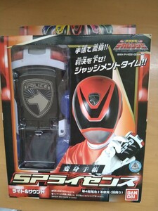  Tokusou Sentai Dekaranger SP license Bandai toy retro 2004