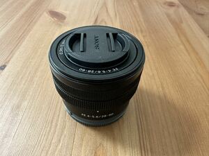 SONY Eマウント FE 28-60mm F4-5.6 ほぼ未使用