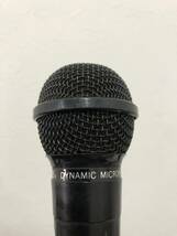 ☆マイク　DYNAMIC　MICROPHONE　等　マイク７本　コード５本　　_画像8