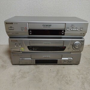 Panasonic パナソニック VHSビデオデッキ NV-HV1 NV-HB330 NV-HV61 ビデオデッキ まとめ売り