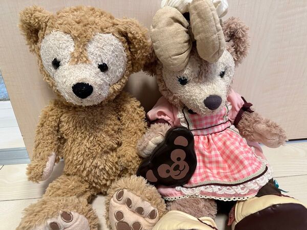 ダッフィー&シェリーメイぬいぐるみ