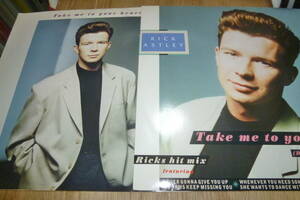  12” 2枚 RICK ASTLEY // TAKE ME TO YOUR HEART