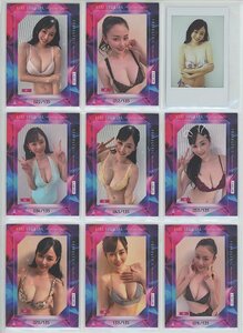 【お得セット】HIT'S/杉原杏璃8 ～25th～Anniversary フォトジェニックカード8種＋オフショットチェキ1種◆超貴重！ 240426-114