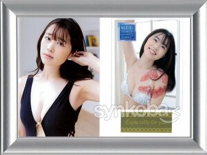 HIT'S/杉本愛莉鈴 生キス特典カードD入りSPフレームB　(黒水着)　◆非売品 240321-829