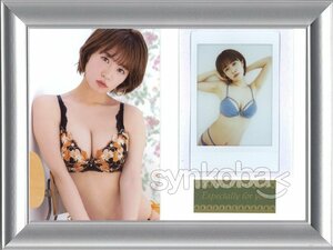 HIT'S/菜乃花6 Vol.6 水着チェキ入りSPフレームB　(青ビキニ)　◆非売品 240315-875