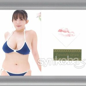 HIT'S/天木じゅん2 ～2024～ 生キス入りSPフレームB (紺ビキニ) ◆非売品 240510-803の画像1