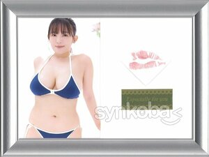 HIT'S/天木じゅん2　～2024～　生キス入りSPフレームB　(紺ビキニ)　◆非売品 240531-810