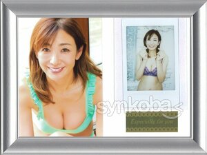 HIT'S/中島史恵2 Vol.2 水着チェキ入りSPフレームB　(紫ビキニ) ◆非売品 231120-818