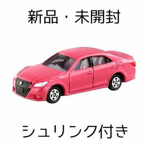 新品 未開封 シュリンク付き ミニカー 赤箱 トミカ No.92 トヨタ クラウン アスリート 桃 ピンク