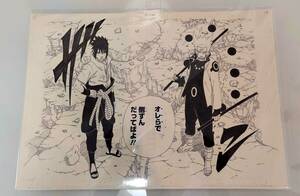 ★NARUTO『ジャンプ展限定 複製原画２枚セット wj50周年』新品 ナルト サスケ サクラ ジャンプフェスタ 非売品 絶版★