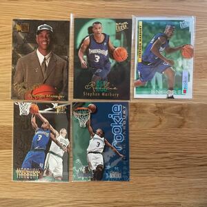 NBA STEPHON MARBURY RC rookie ステフォン・マーブリー 5枚セット