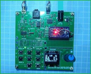 OATS-719_ SSB AM LW - HF FM WIDE Si4732 DSP ラジオ Arduino 実装済 All in one モジュール 完成品