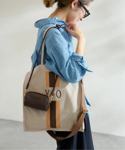 FRAMeWORK 【YOUNG&OLSEN/ヤングアンドオルセン】STRAP MARKET TOTE