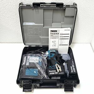 マキタ/makita 18V 充電式 インパクトドライバ TD173DRGX 電動工具 ドライバー [バッテリ×2・充電器・ケース付] 青 ブルー フル