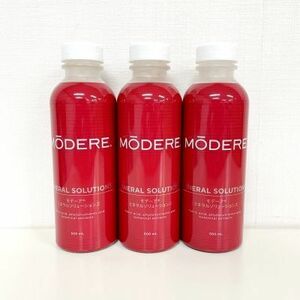 ★数量限定！3本セット★ モデーア/MODERE ミネラルソリューションズ 500ml ×3 計1500ml 期限2025年2月以降