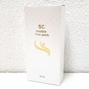 SC JAPAN エスシージャパン エスシー エナブル ファインパック 60g×2本入/1箱 〈美容パック〉