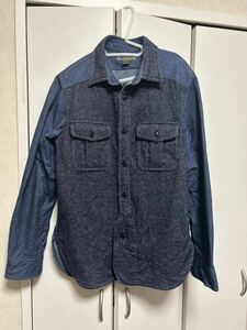 【中古】ナイジェルケーボン　長袖シャツ　NIGEL CABOURN