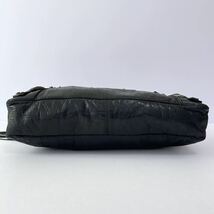 1円 ◎ BALENCIAGA バレンシアガ 103208 ザ ファースト レザー 2way ハンドバッグ ショルダー 肩掛け 黒 ブラック 保属品 ミラー付き_画像5