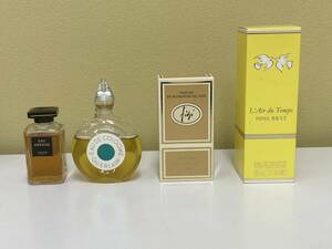 香水 ４点セット ランバン LANVIN GUY LAROCHE ギラロッシュ fidji フィジー 17g　NINARICCI ニナリッチ 50ml　GUERLAIN ゲラン 50cc