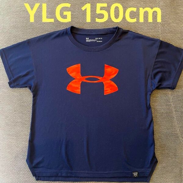 ●即購入不可● アンダーアーマー　UNDER ARMOUR半袖Tシャツ　150cm YLG ネイビー