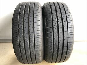 激安中古タイヤ　　225/45R18 95W ダンロップ　ENASAVE EC204 21年製　　2本