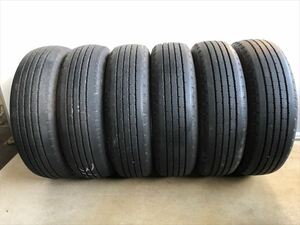 激安中古タイヤ　　205/65R16 109/107L LT BS R202 22年製　　6本