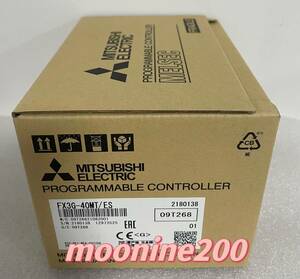 ★Ｔ番号領収書★ 新品 三菱電機 MITSUBISHI FX3G-40MT/ES シーケンサ 保証6ヶ月