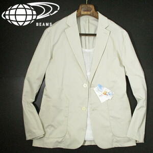  весна лето V новый товар не использовался Beams прохладный Max tailored jacket BEAMS 46 M размер слоновая кость summer жакет 