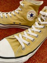 コンバース オールスター からし色・CONVERSE ALL STAR ・ハイカットスニーカー・pro keds・mill reef・cushman・dobble works・検索用_画像7