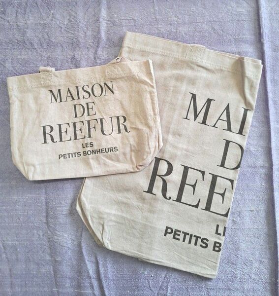 maison de reefur ショッパー 2枚セット ピンク③