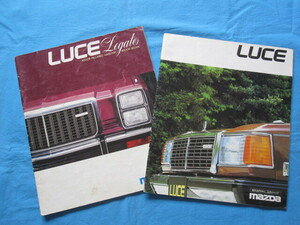  Luce re guard LUCE MAZDA Mazda old car catalog 2 part 1977~