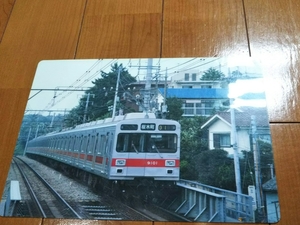 [ б/у ][ подлинная вещь ] железная дорога внизу кровать Tokyu 9000 серия 