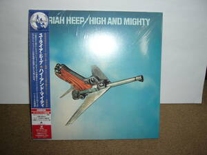 Uriah Heep　故John Wetton加入第二弾　異色傑作「High and Mighty」　日本独自リマスター紙ジャケット仕様限定国内盤　未開封新品。