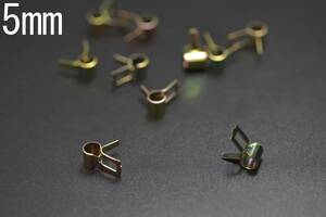 ◆◇ 新品即決 燃料チューブクリップ 5mm 10個 ◇◆ gsp 