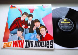 新品同様！★レアなラージmono！★ UK 1st MAT1N/1N 空白A/空白A！★ホリーズ★Stay with the HOLLIES★1stプレス ニアミント的極美盤！