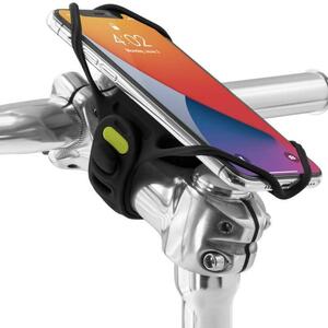 【Bone】 Bike Tie Pro 4 自転車 スマホ ホルダー シリコン製 ステム用 四世代目:スマートフォンホルダー 自転車携帯
