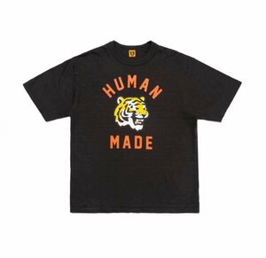 HUMAN MADE ヒューマン メイド tiger トラ T-Shirt T-Shirt 半袖 Tシャツ ブラック L 中古 TN 1