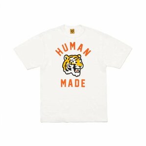 HUMAN MADE ヒューマン メイド tiger トラ T-Shirt T-Shirt 半袖 Tシャツ ホワイト M 中古 TN 1の画像1