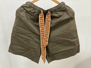 Kapital キャピタル Kapital Comb Burberry Easy Shorts コーマ バーバリーイージーショートパンツ オリーブ サイズ２ TN 1