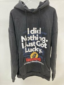 VETEMENTS ヴェトモン I Got Lucky Hoodie ジップパーカー パーカ 中古 M TN 1