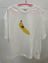 VETEMENTS ヴェトモン Banana バナナ T-SHIRT 半袖 Tシャツ ホワイト M 中古 TN 4_画像1
