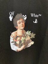 OFF-WHITE オフホワイト Caravaggio Boy T-shirt 半袖 Tシャツ ブラック M 中古 TN 1_画像2