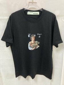 OFF-WHITE オフホワイト Caravaggio Boy T-shirt 半袖 Tシャツ ブラック M 中古 TN 1